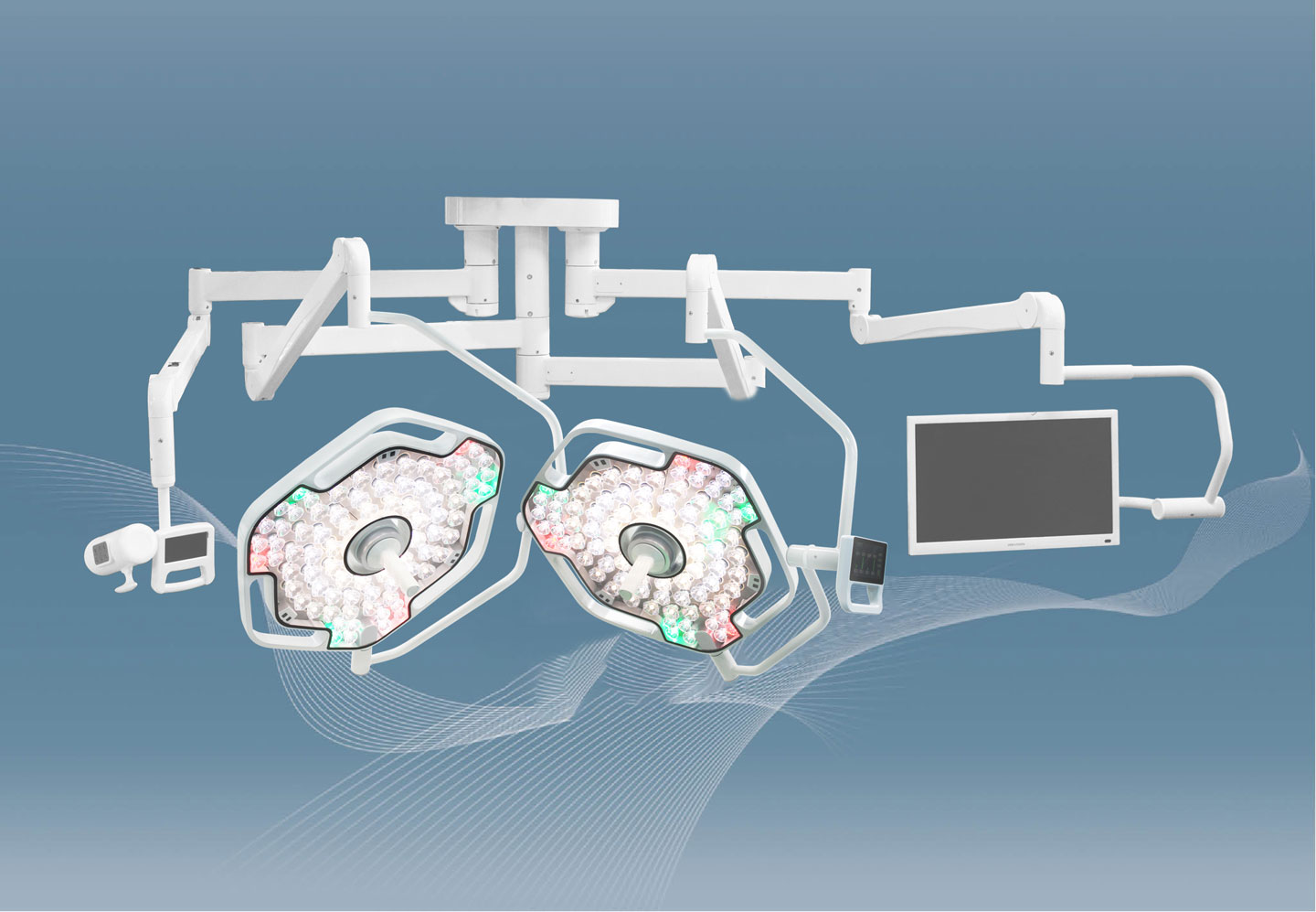 HyLED97009700高端鏤空式無(wú)影燈(外置攝像系統(tǒng))
